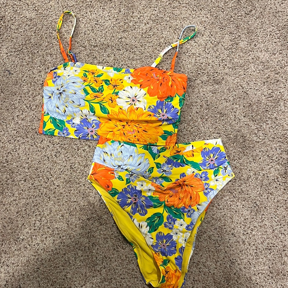 Aerie Floral Swim Set